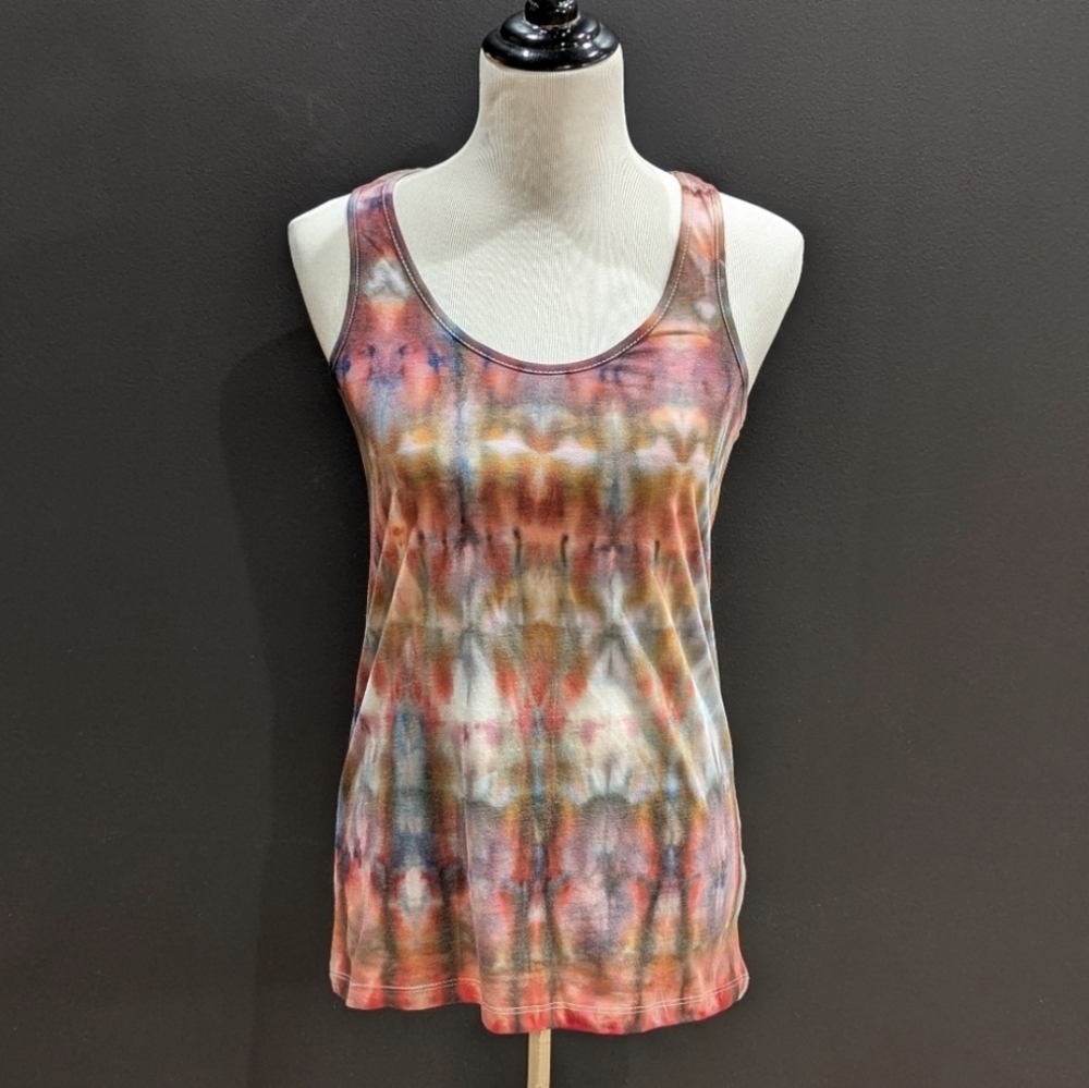 New Tiedye Racerback Tank Top - Picture 1 of 3
